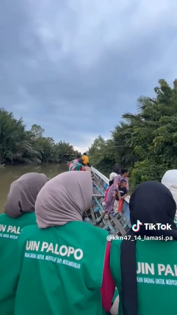 Saya, Kamu, Kita KKN bersama. Membangun Peradaban.