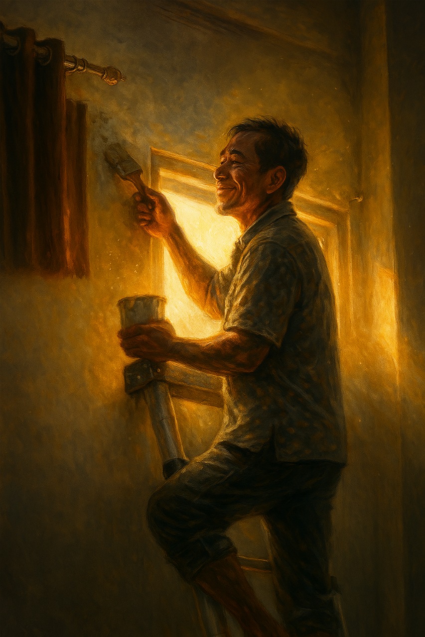 Senyum yang Menyembunyikan Ketekunan