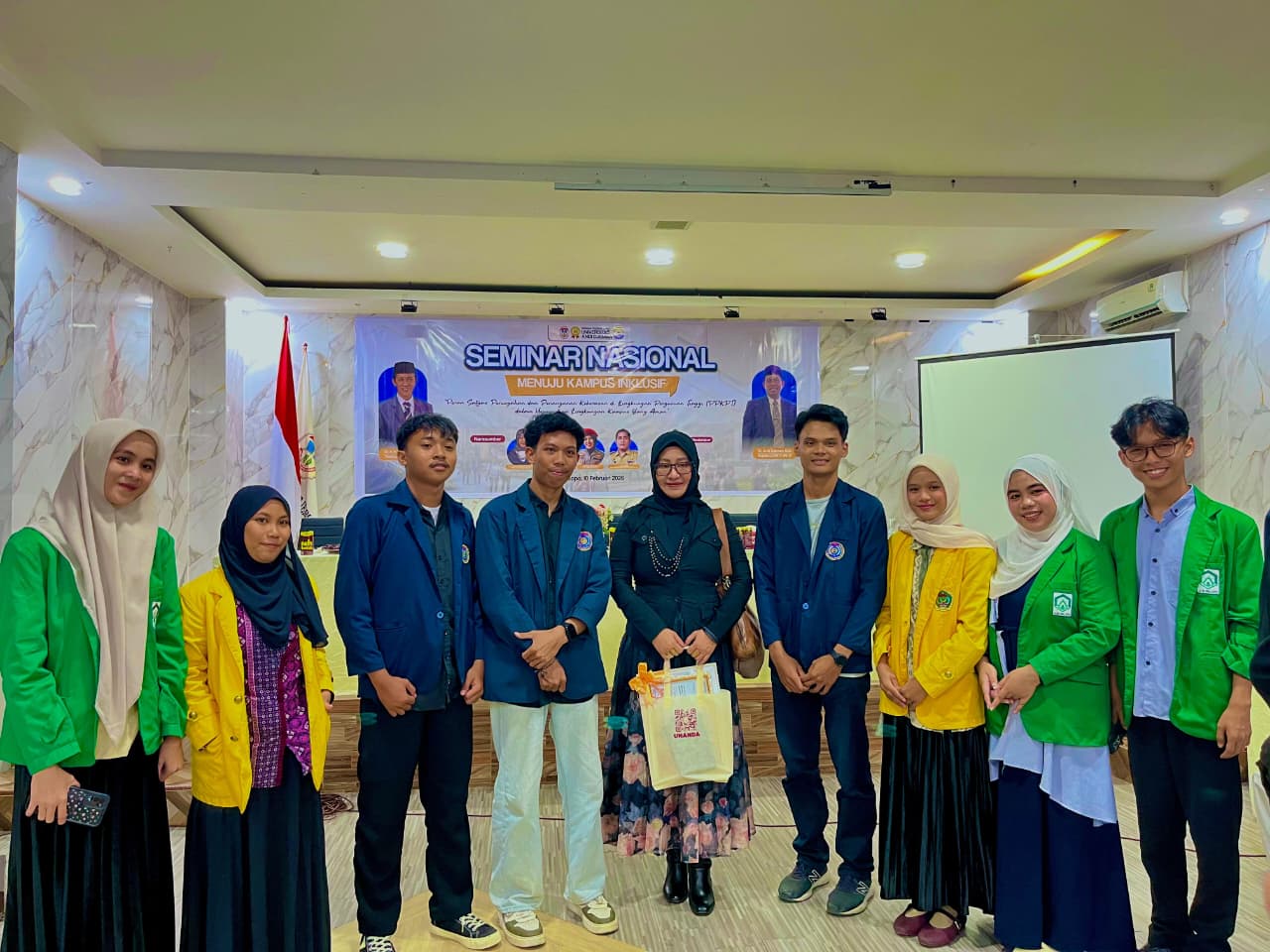 Mahasiswa UIN Palopo Hadiri Seminar Nasional di Universitas Andi Djemma, Bahas Penguatan Peran Satgas PPKPT