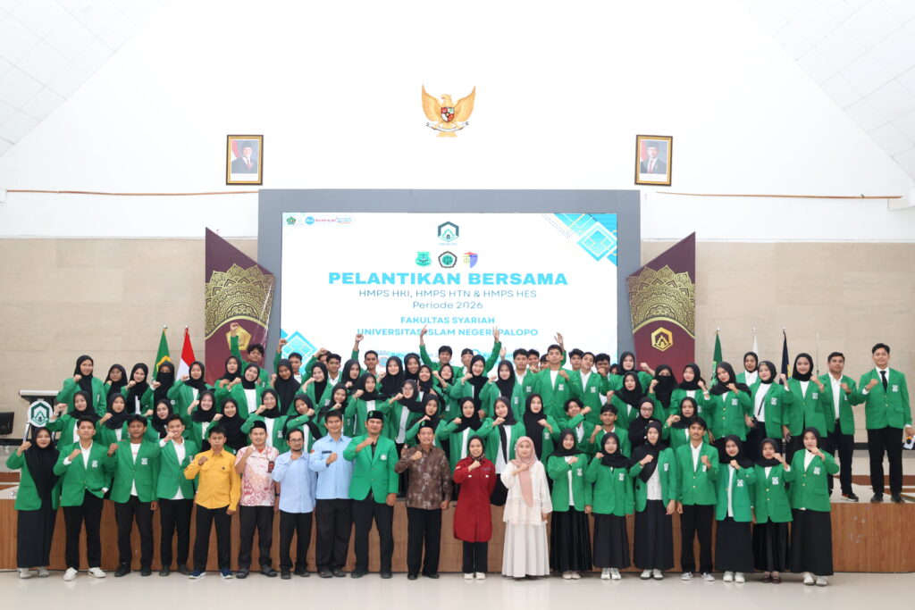 Warek III UIN Palopo Lantik HMPS se-Fakultas Syariah, Dorong Organisasi Mahasiswa Aktif dan Berkontribusi