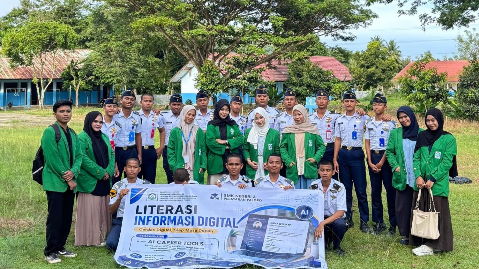 Mahasiswa PAI UIN Palopo Edukasi Siswa Vokasi tentang Pemanfaatan AI yang Cerdas dan Beretika